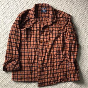 Flannel button down
